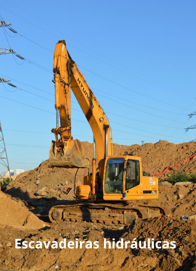 Escavadeiras hidráulicas